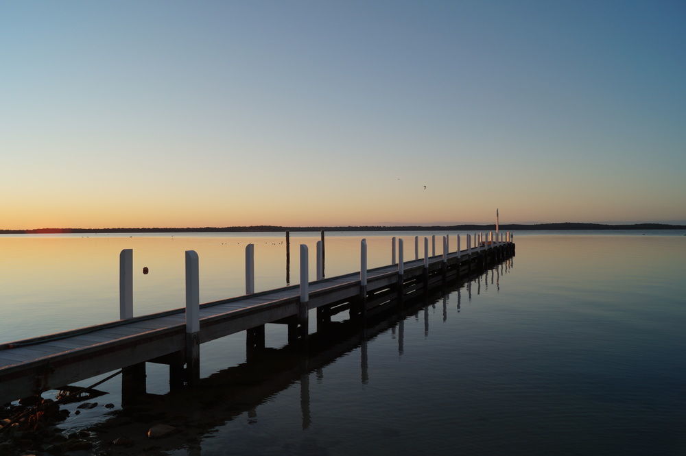 Вілла Waterfront Retreat At Wattle Point Forge Creek Екстер'єр фото